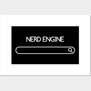 Nerd engine - the nerd search engine Posters and Art